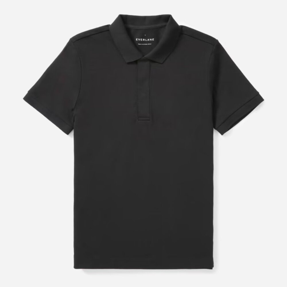 Everlane Men's Black Performance Polo XL. Brand New. Never Worn